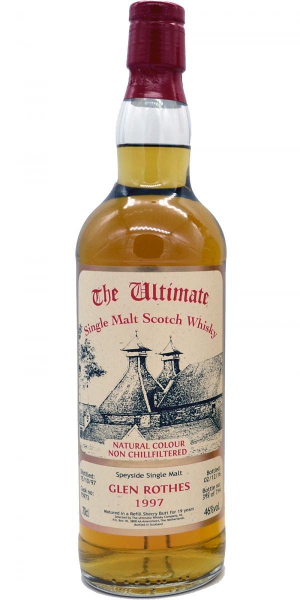 Glenrothes 1997 vW The Ultimate