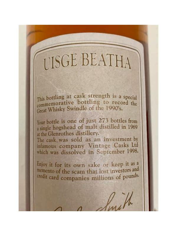 Glenrothes 1969 ViWh