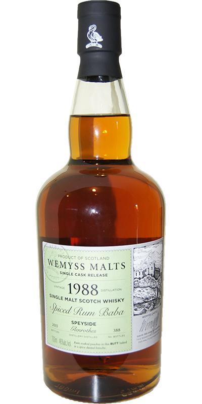Glenrothes 1988 Wy Spiced Rum Baba