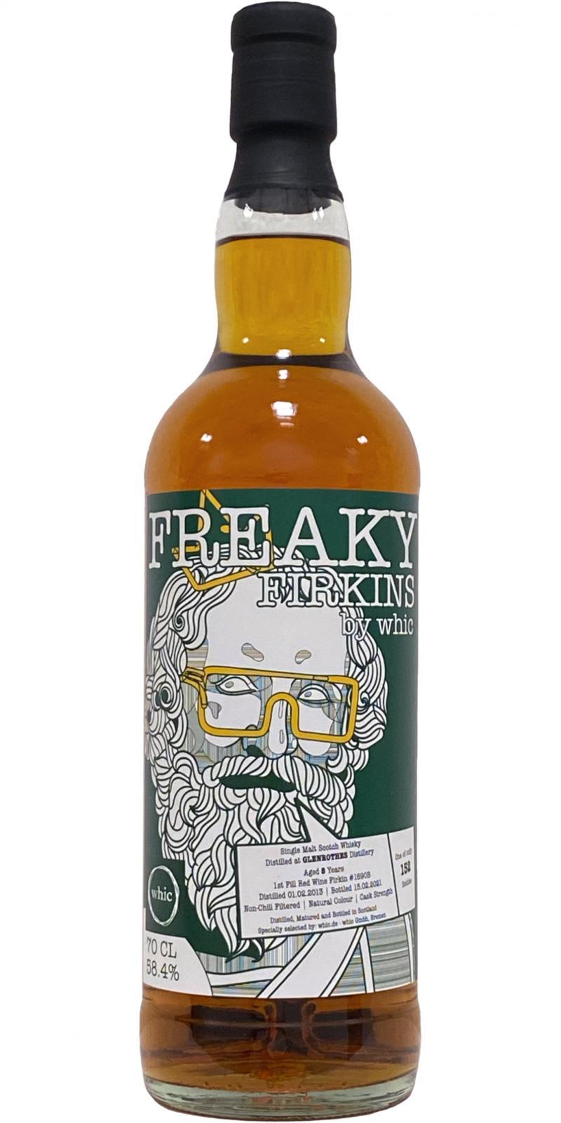 Glenrothes 2013 whic Freaky Firkins