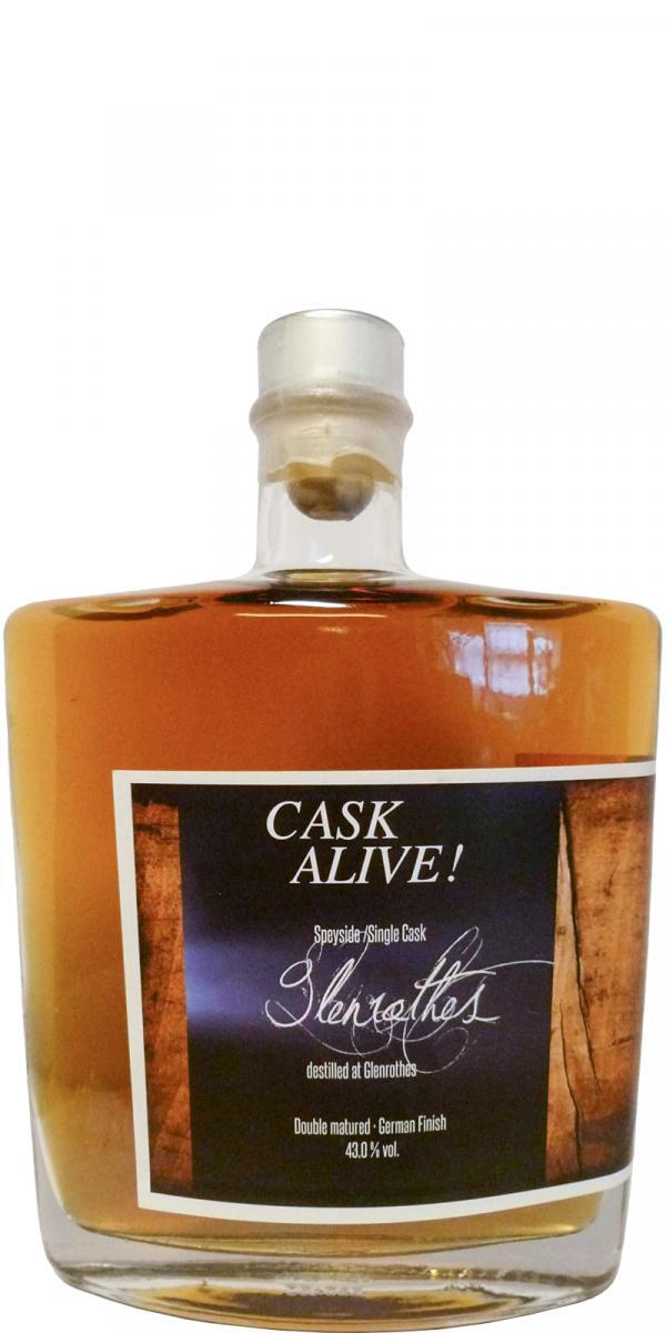 Glenrothes 22-year-old wnm Cask Alive!