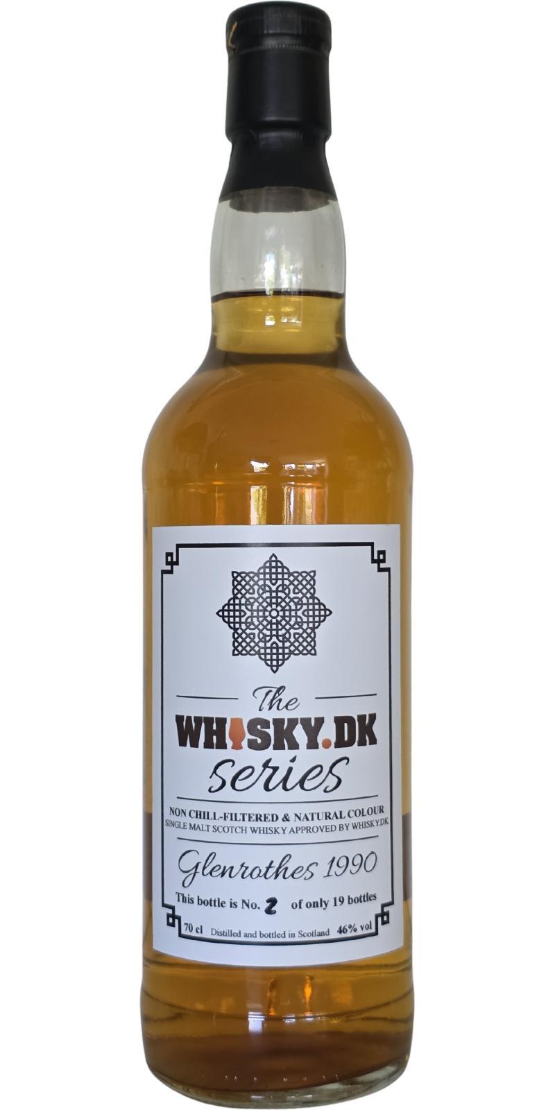 Glenrothes 1990 w.dk The Whisky.dk Series