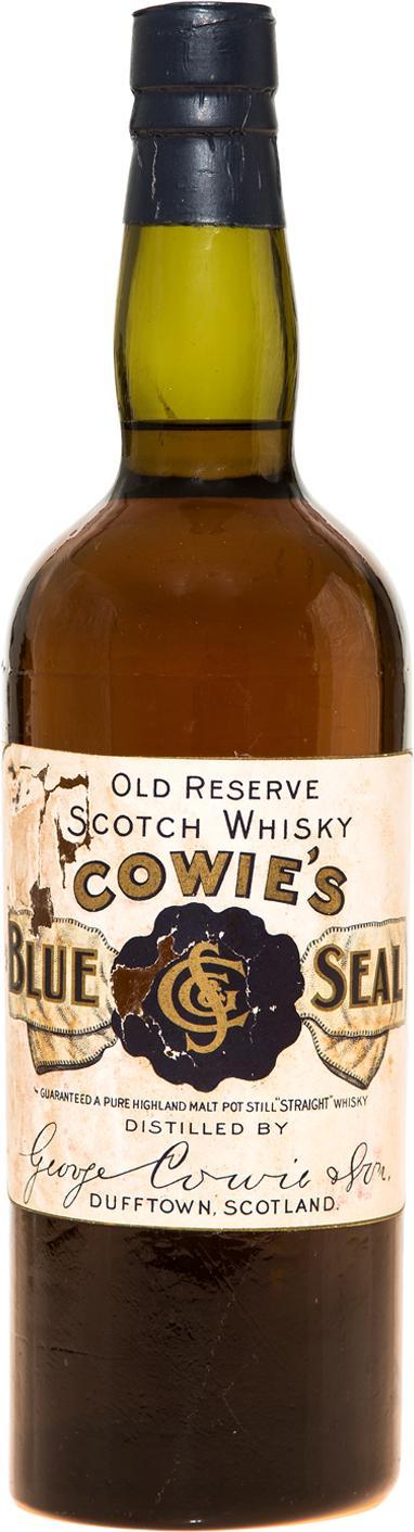 Cowie's Blue Seal Old Reserve Scotch Whisky