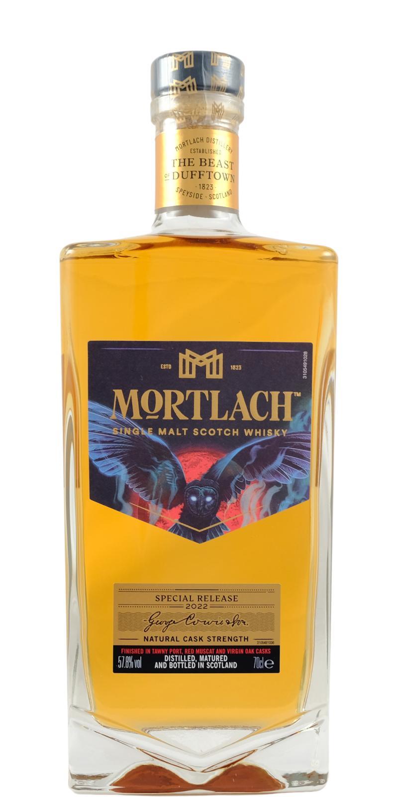 Mortlach Single Malt Scotch Whisky Diageo Special Releases 2022