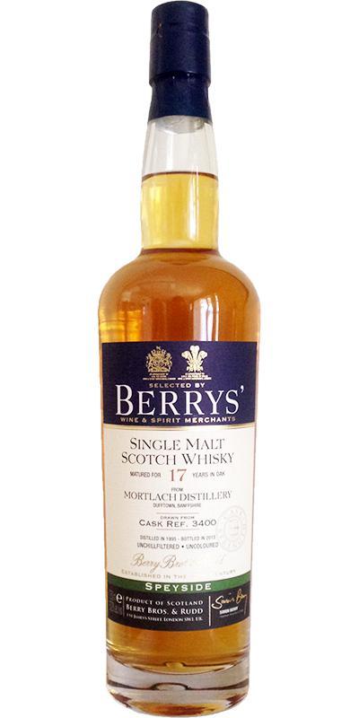 Mortlach 1995 BR Berrys'