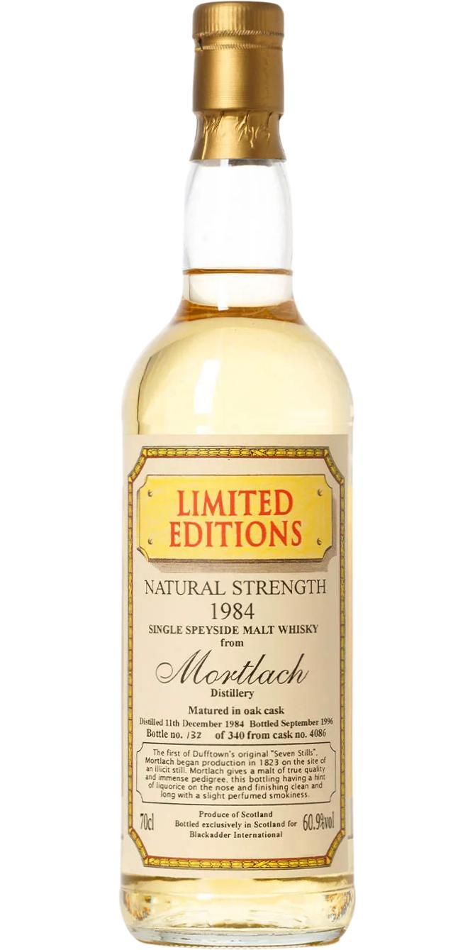 Mortlach 1984 BA Limited Editions - Natural Strength
