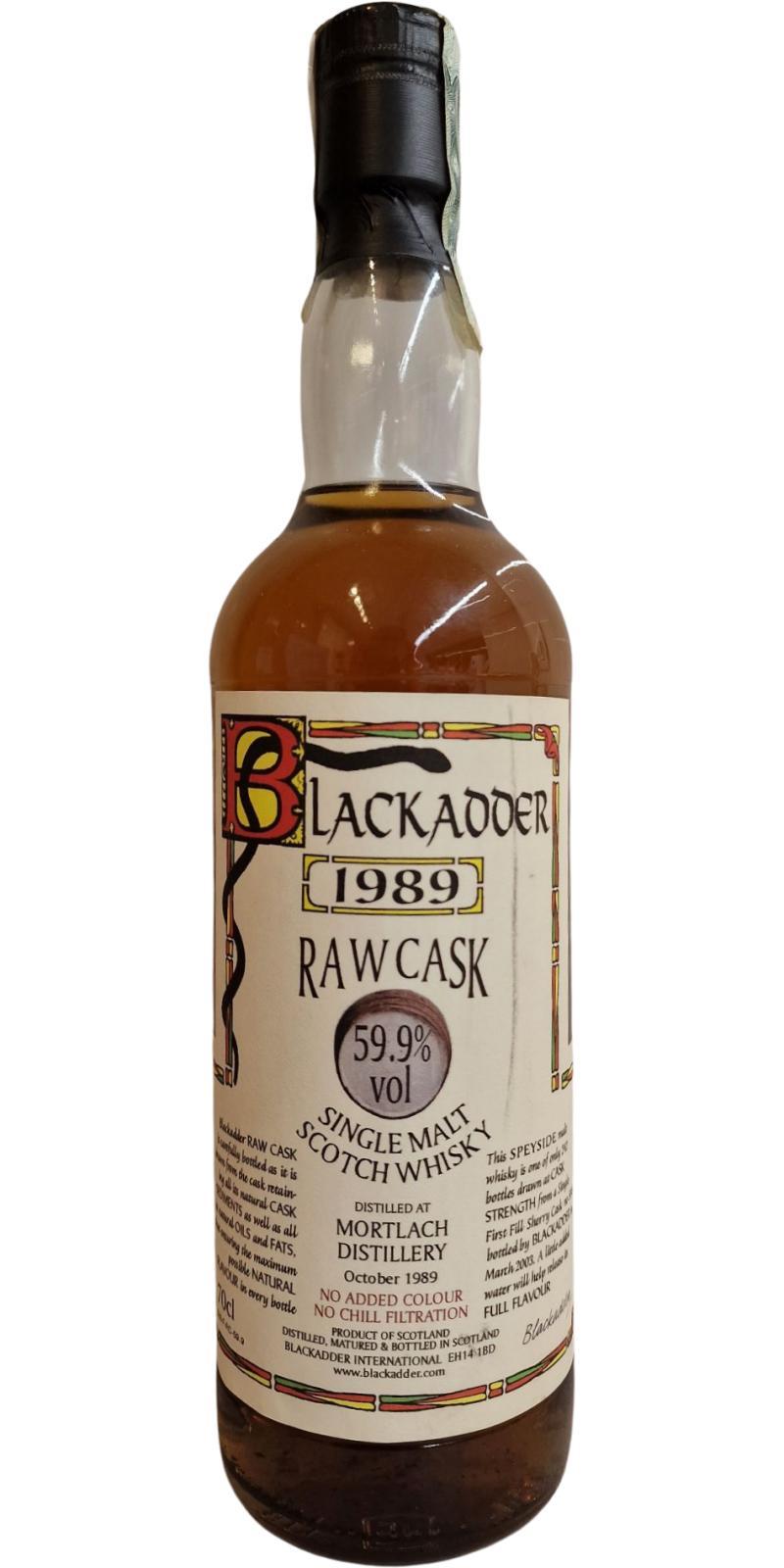 Mortlach 1989 BA Raw Cask