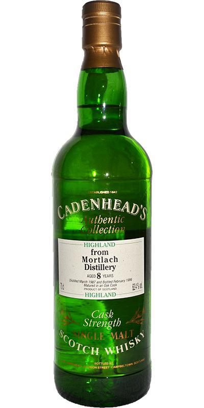 Mortlach 1987 CA Authentic Collection