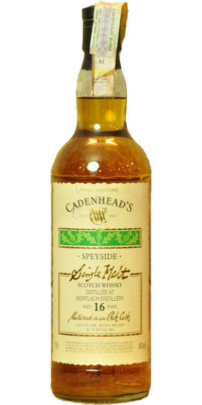 Mortlach 1988 CA Original Collection