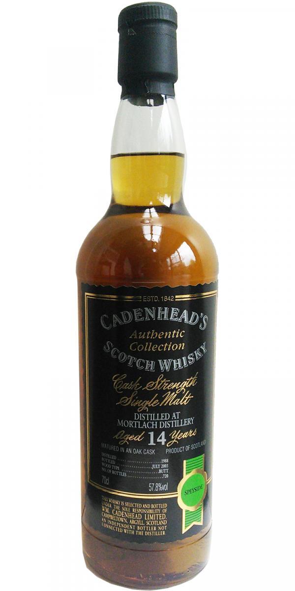 Mortlach 1988 CA Authentic Collection