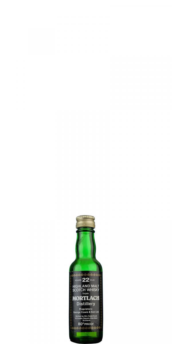 Mortlach 22-year-old CA