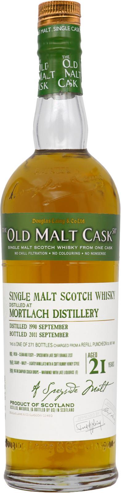 Mortlach 1990 DL The Old Malt Cask
