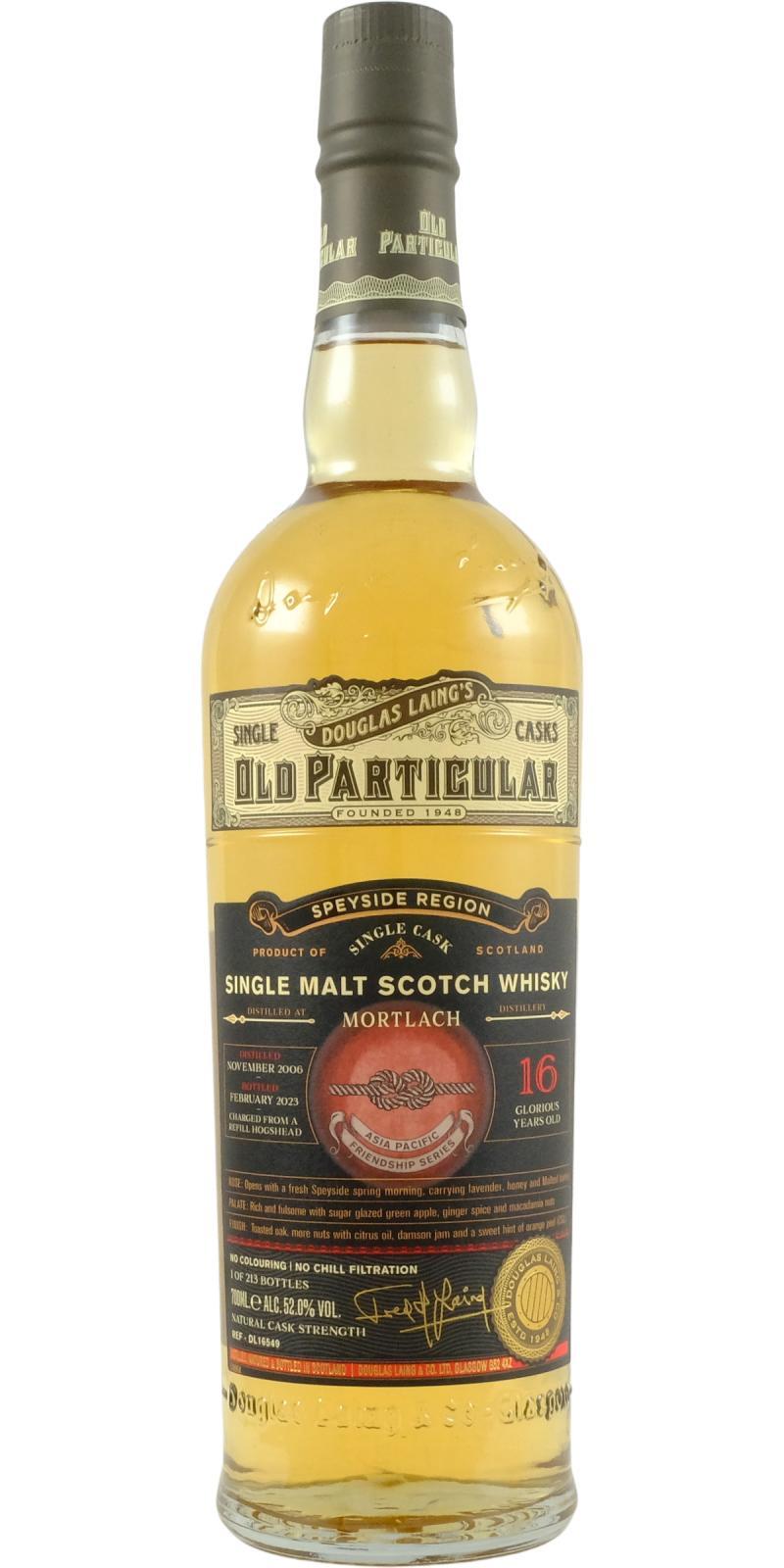 Mortlach 2006 DL Old Particular
