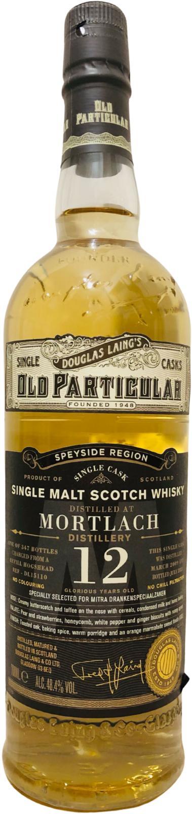 Mortlach 2009 DL Old Particular