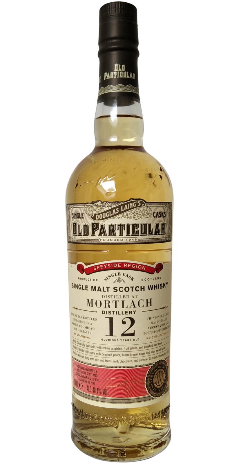 Mortlach 2009 DL Old Particular