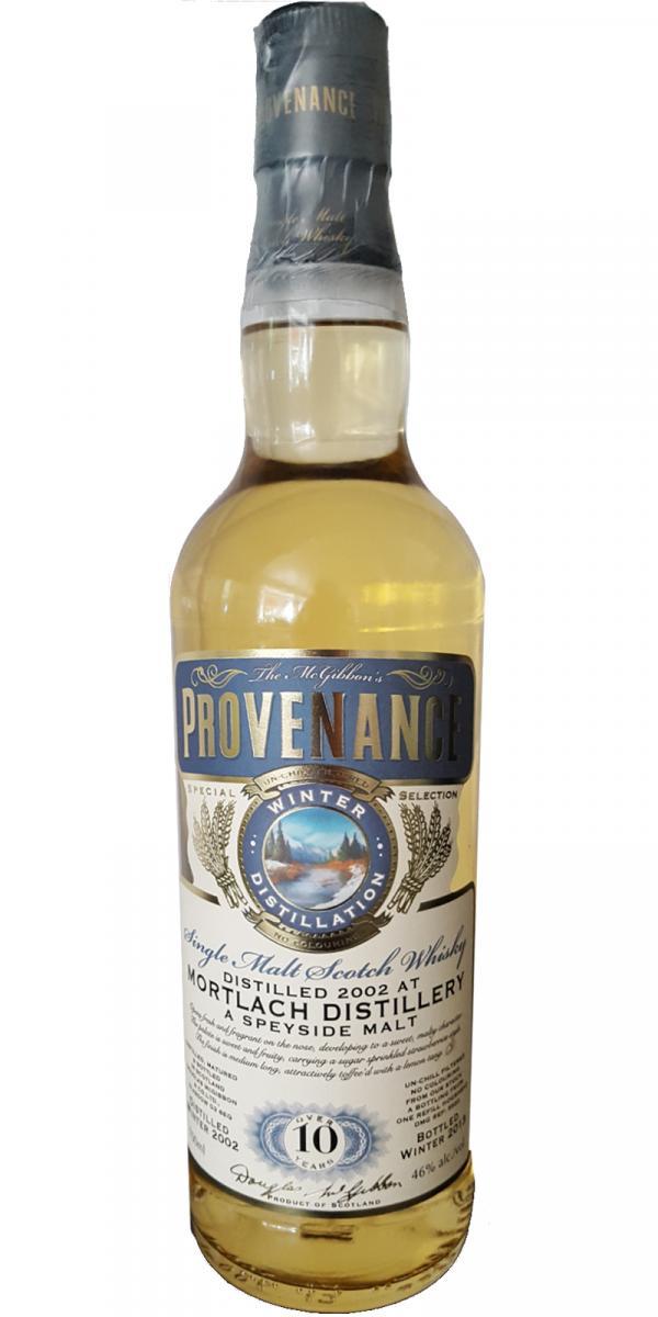 Mortlach 2002 McG McGibbon's Provenance