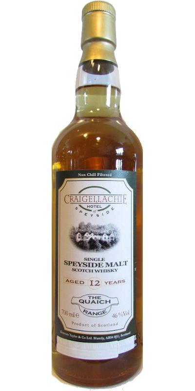 Mortlach 12-year-old DT Craigellachie Hotel - The Quaich Range
