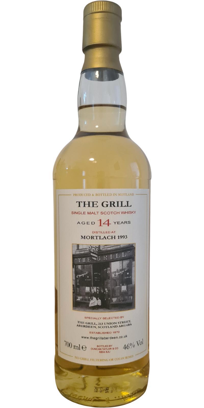 Mortlach 1993 DT The Grill