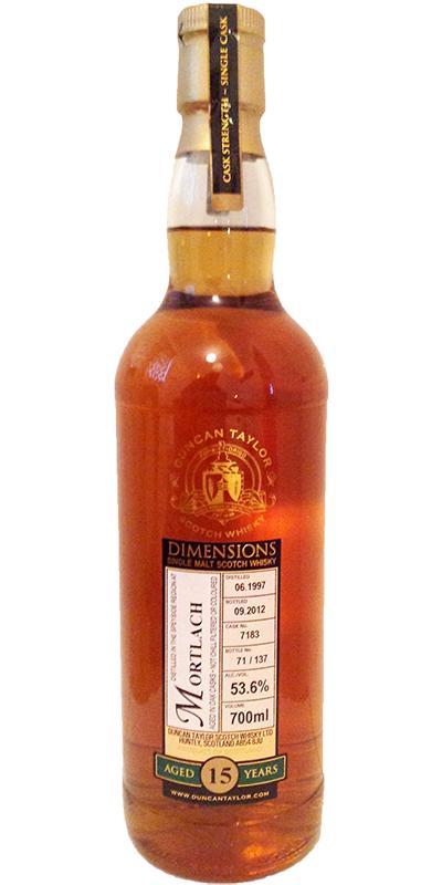 Mortlach 1997 DT Dimensions