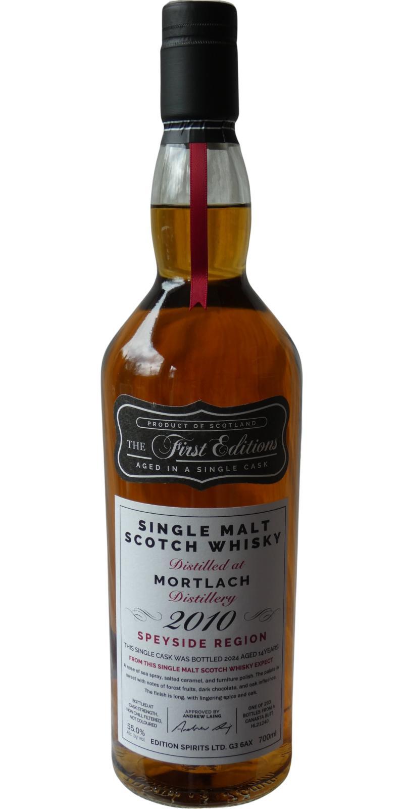 Mortlach 2010 ED The First Editions