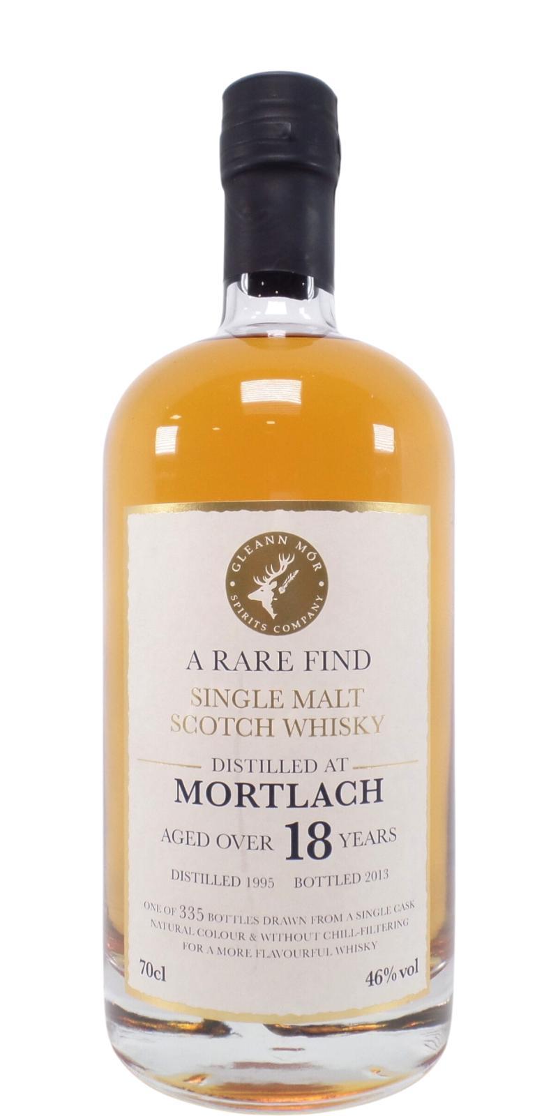 Mortlach 1995 GlMo A Rare Find