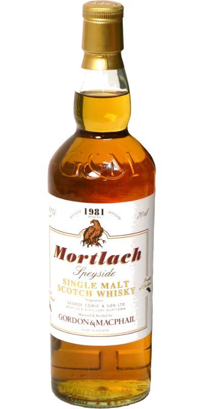Mortlach 1981 GM Licensed Bottling