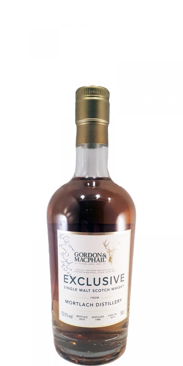 Mortlach 1986 GM Exclusive