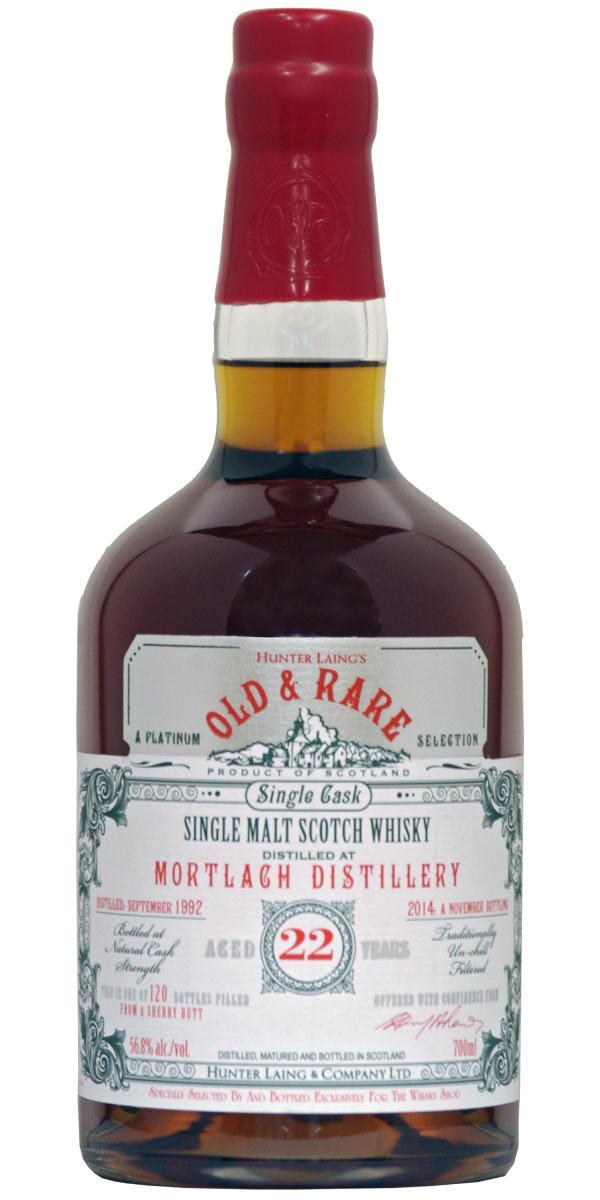 Mortlach 1992 HL Old & Rare - A Platinum Selection