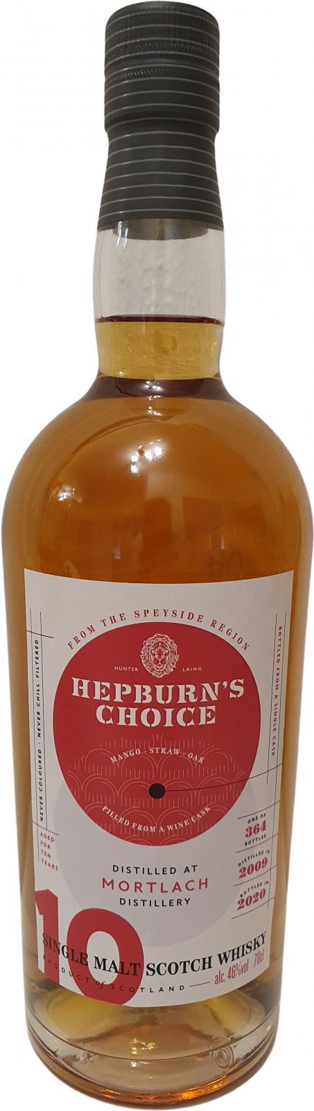 Mortlach 2009 HL Hepburn's Choice