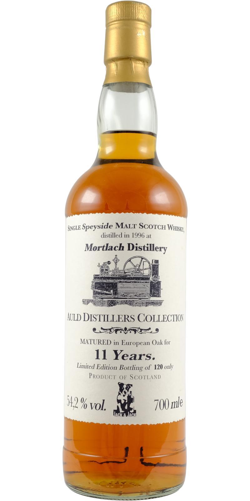 Mortlach 1996 JW Auld Distillers Collection