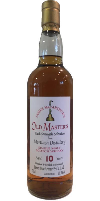 Mortlach 10-year-old JM Old Master's - Cask Strength Selection