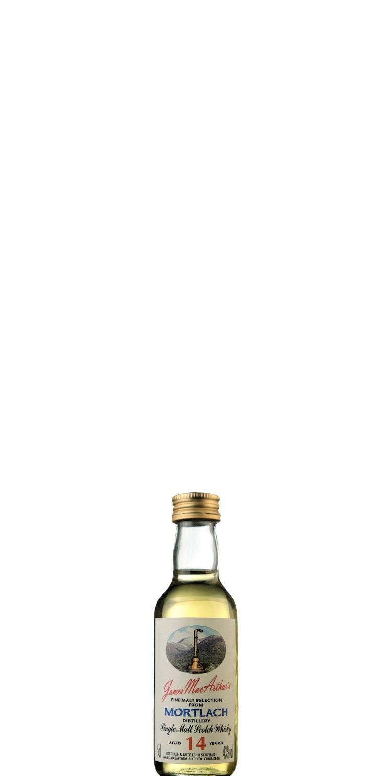 Mortlach 14-year-old JM Fine Malt Selection - Miniature