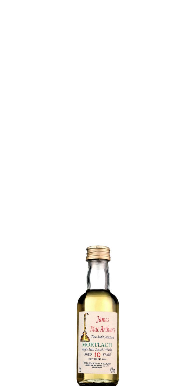 Mortlach 1984 JM Fine Malt Selection - Miniature