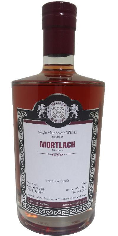 Mortlach 1997 Mos