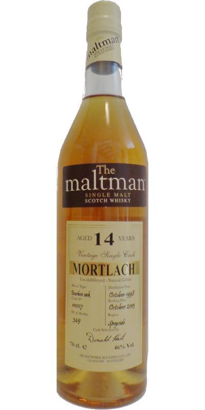 Mortlach 1998 MBl The Maltman