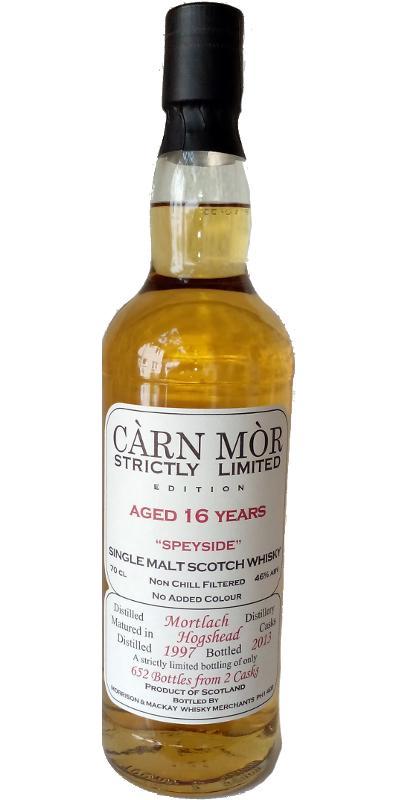 Mortlach 1997 MMcK Càrn Mòr - Strictly Limited Edition