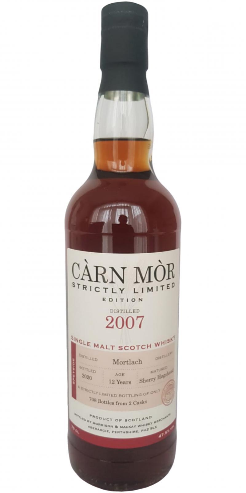 Mortlach 2007 MMcK Càrn Mòr - Strictly Limited Edition