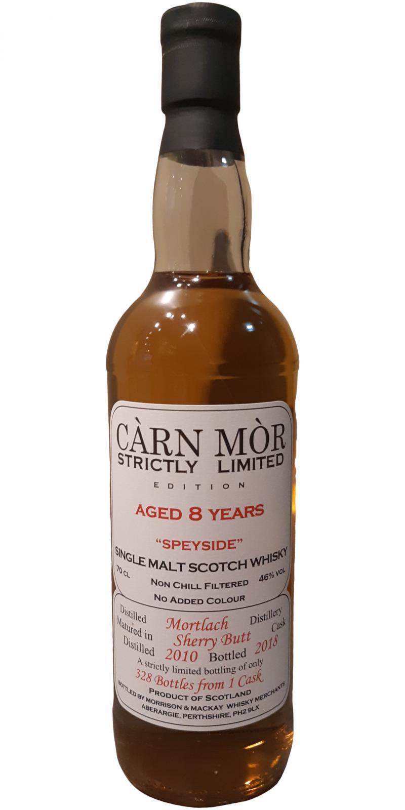 Mortlach 2010 MMcK Càrn Mòr - Strictly Limited Edition