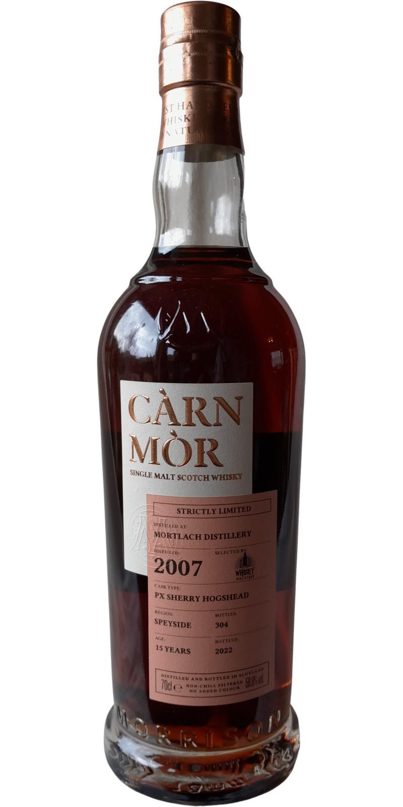 Mortlach 2007 MSWD Càrn Mòr