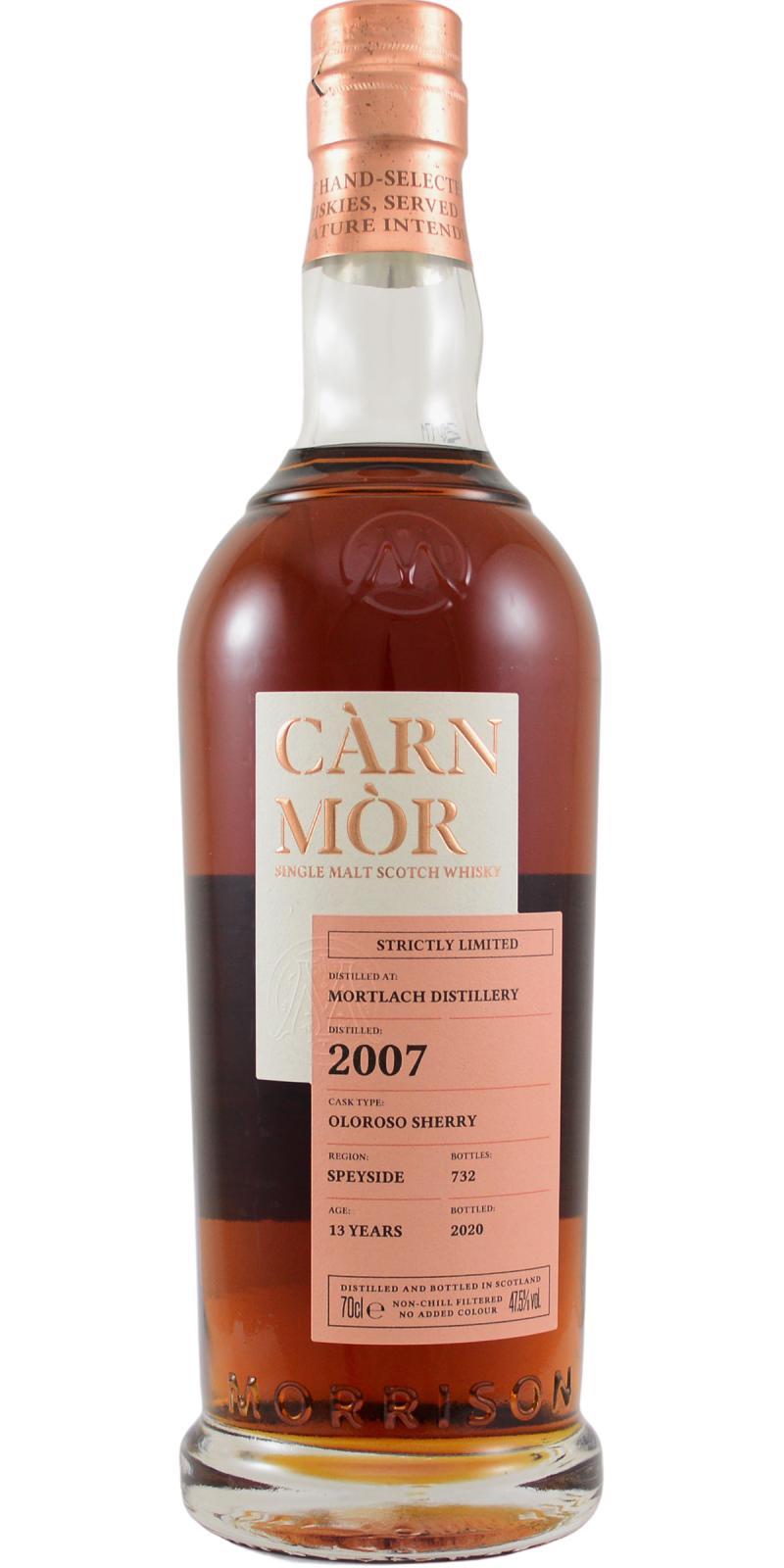 Mortlach 2007 MSWD Càrn Mòr - Strictly Limited