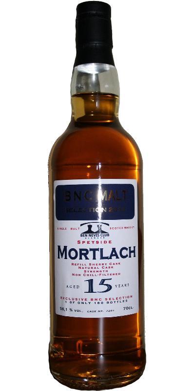 Mortlach 1997 SLC BNC Malt Selection 2013