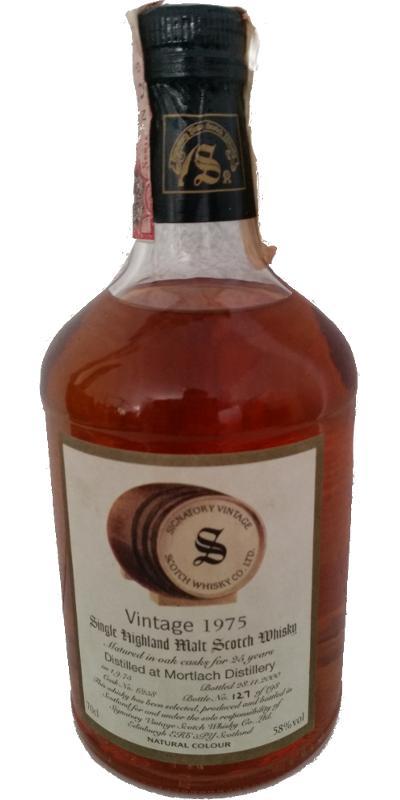 Mortlach 1975 SV Vintage Collection - Dumpy