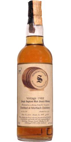 Mortlach 1988 SV Vintage Collection