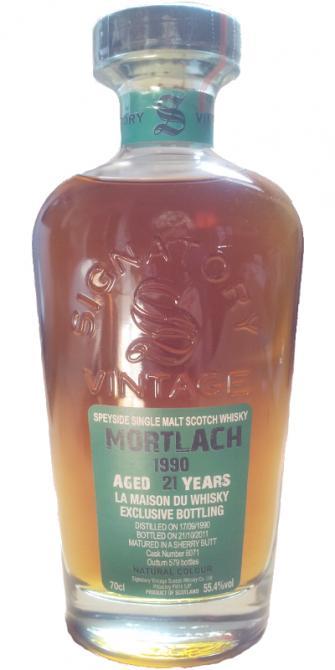 Mortlach 1990 SV Cask Strength Collection - LMDW
