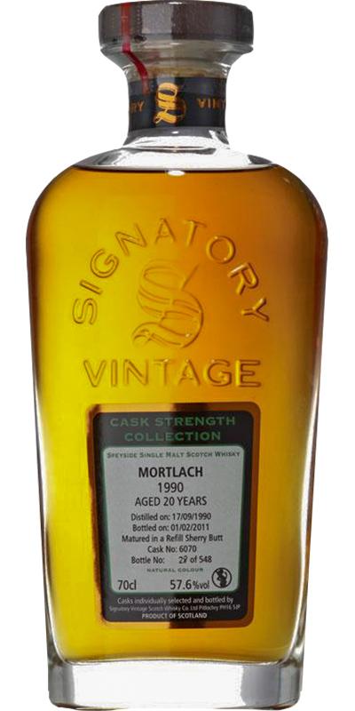 Mortlach 1990 SV Cask Strength Collection