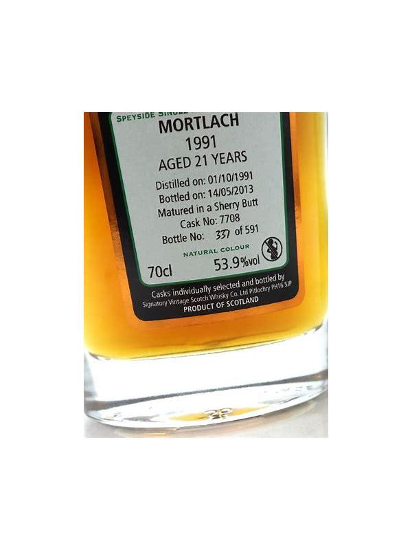 Mortlach 1991 SV Vintage Collection - Cask Strength