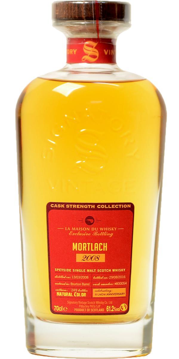 Mortlach 2008 SV Cask Strength Collection