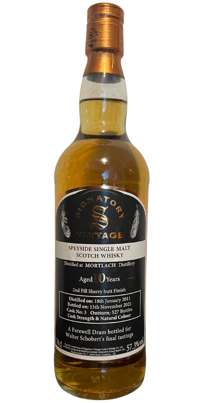 Mortlach 2011 SV