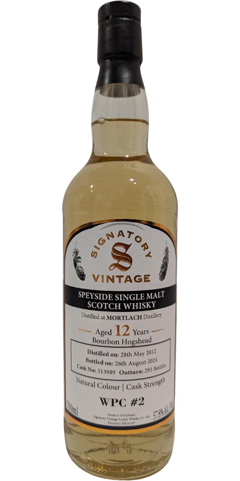 Mortlach 2012 SV Vintage