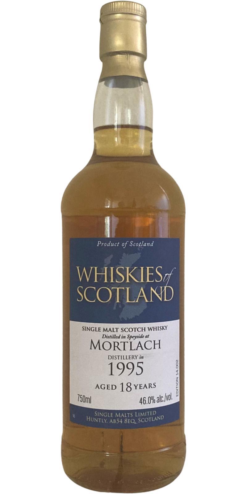 Mortlach 1995 SMD Whiskies of Scotland